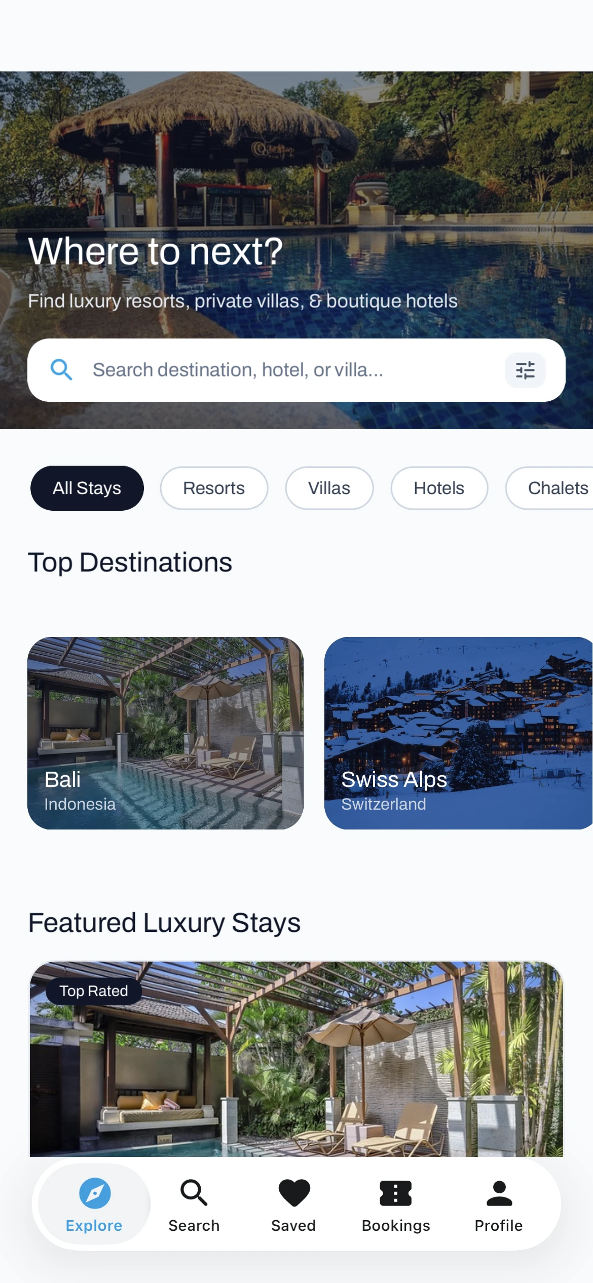 Stay Finder template